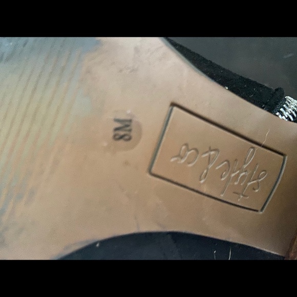 macy’s swede booties - Picture 2 of 3